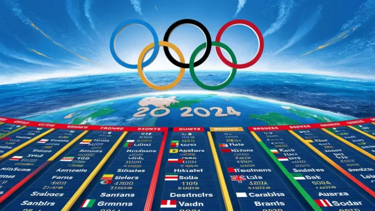 2024 Summer Olympics: Latest Medal Tally and Country Rankings