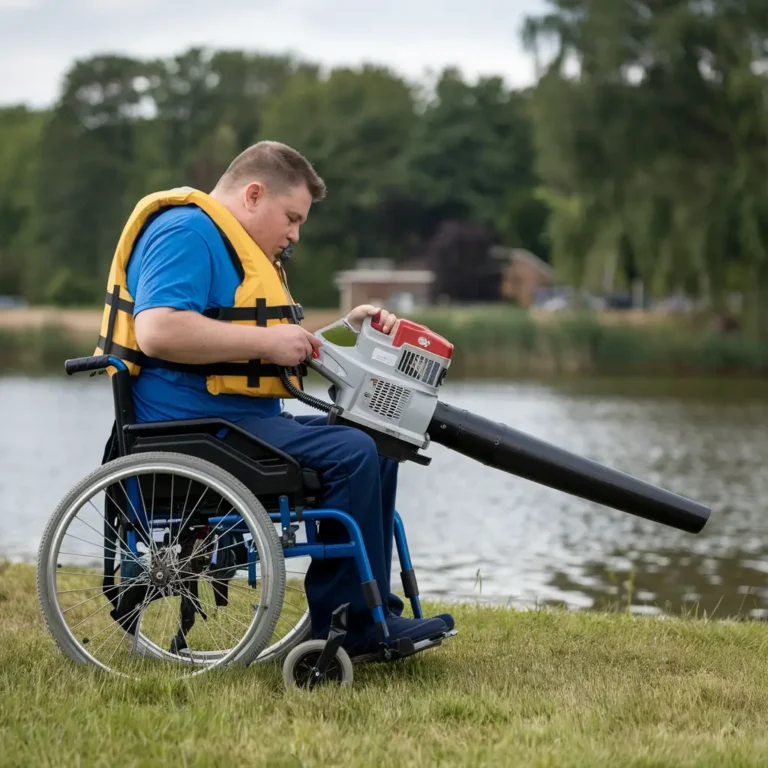 can you use a leaf blower wit heusphatian tube dysfunction