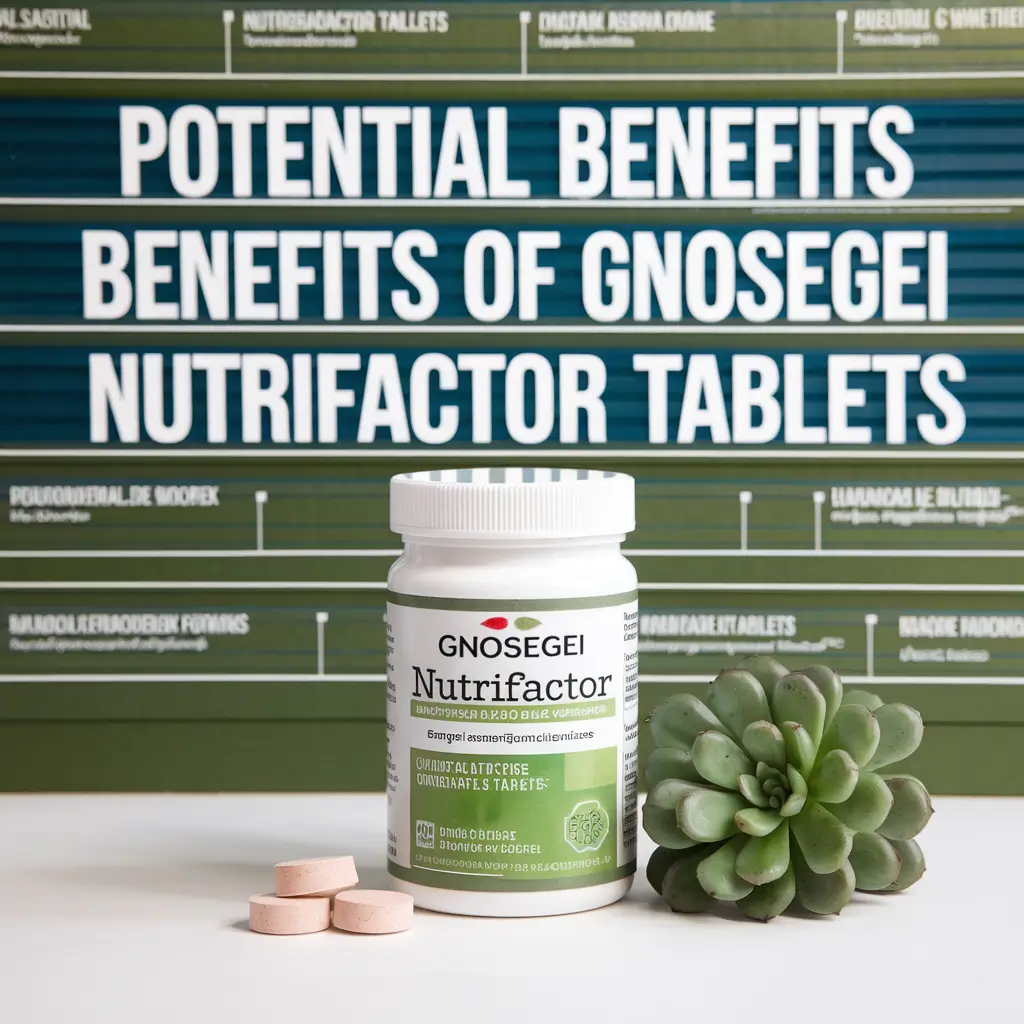 Potential Benefits of Gnosegei Nutrifactor Tablets