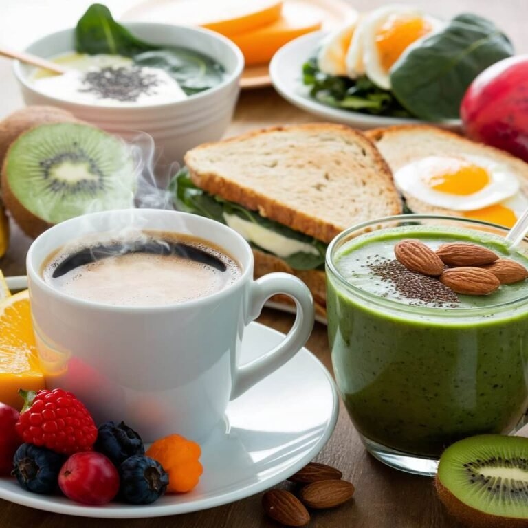 Healthy Food to Eat with Coffee for Weight Loss