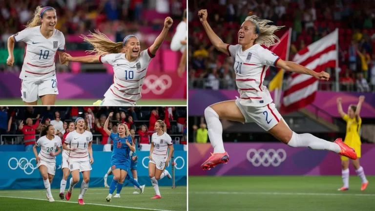 USWNT vs. Japan highlights: Trinity Rodman lifts USA in extra time of Olympic quarters