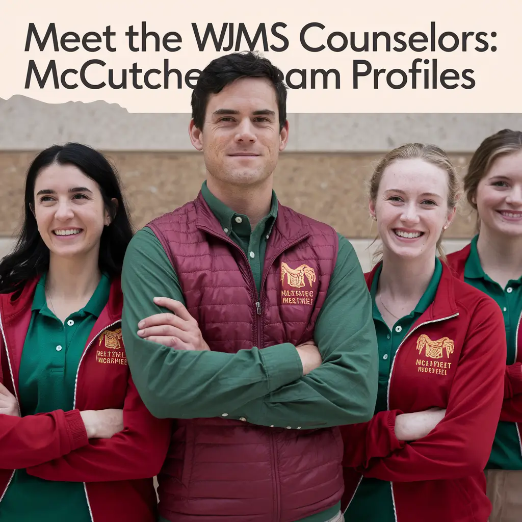 Meet the WJMS Counselors: McCutchen Team Profiles