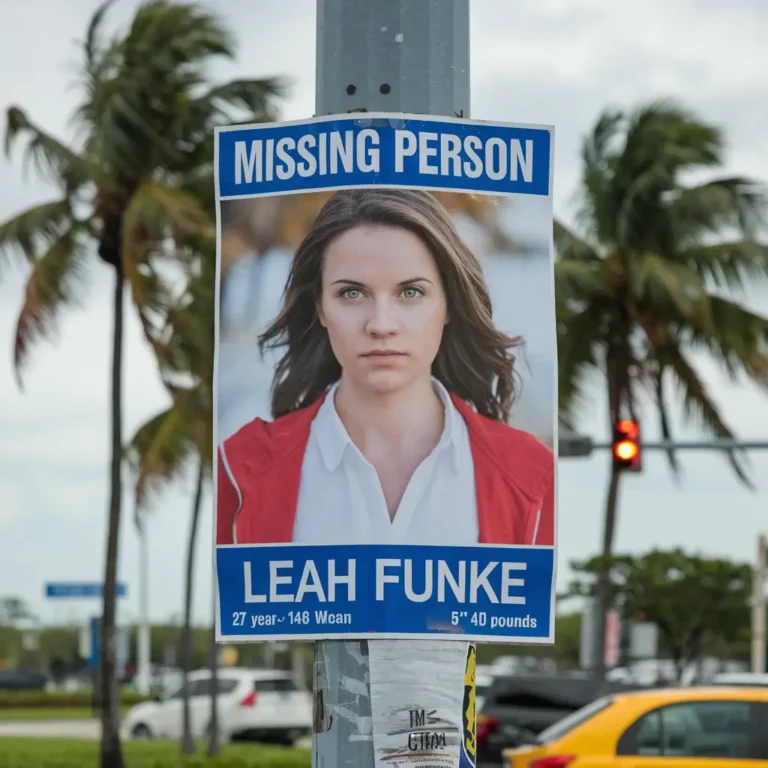 Search Efforts for Leah Funke Missing in Miami, Florida